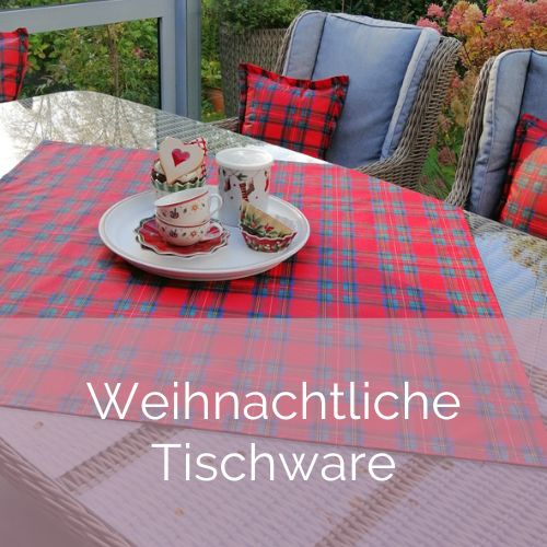 Weihnachtliche Tischwaren